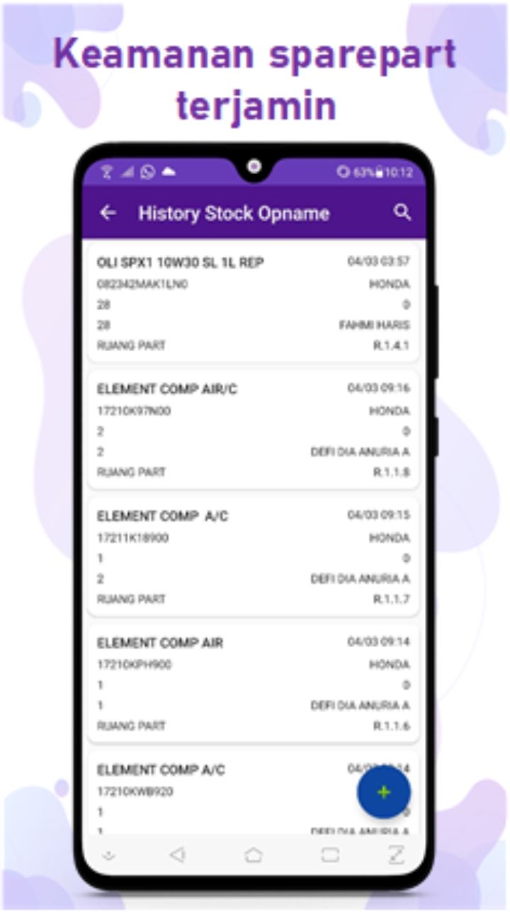 BengkelPro Android screen 6