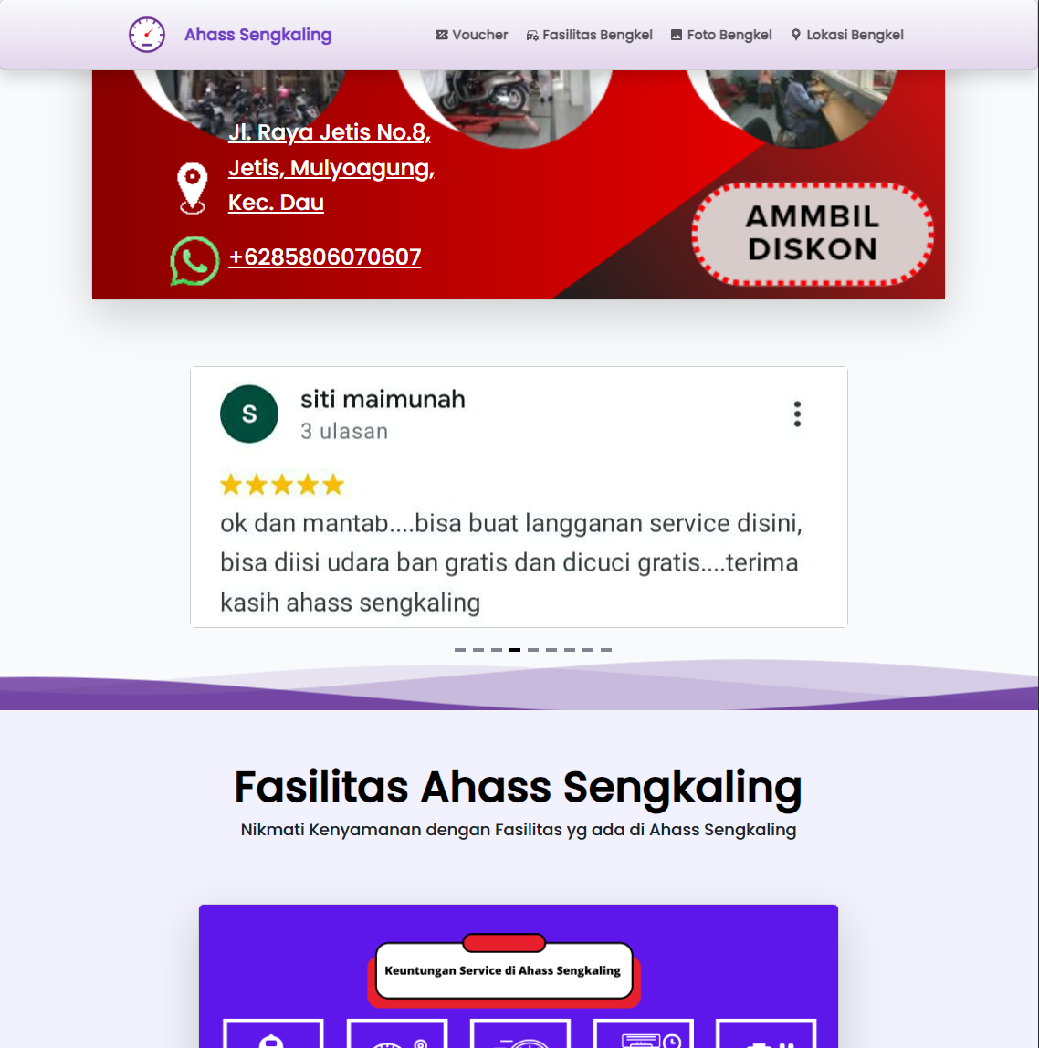 BengkelPro ads management